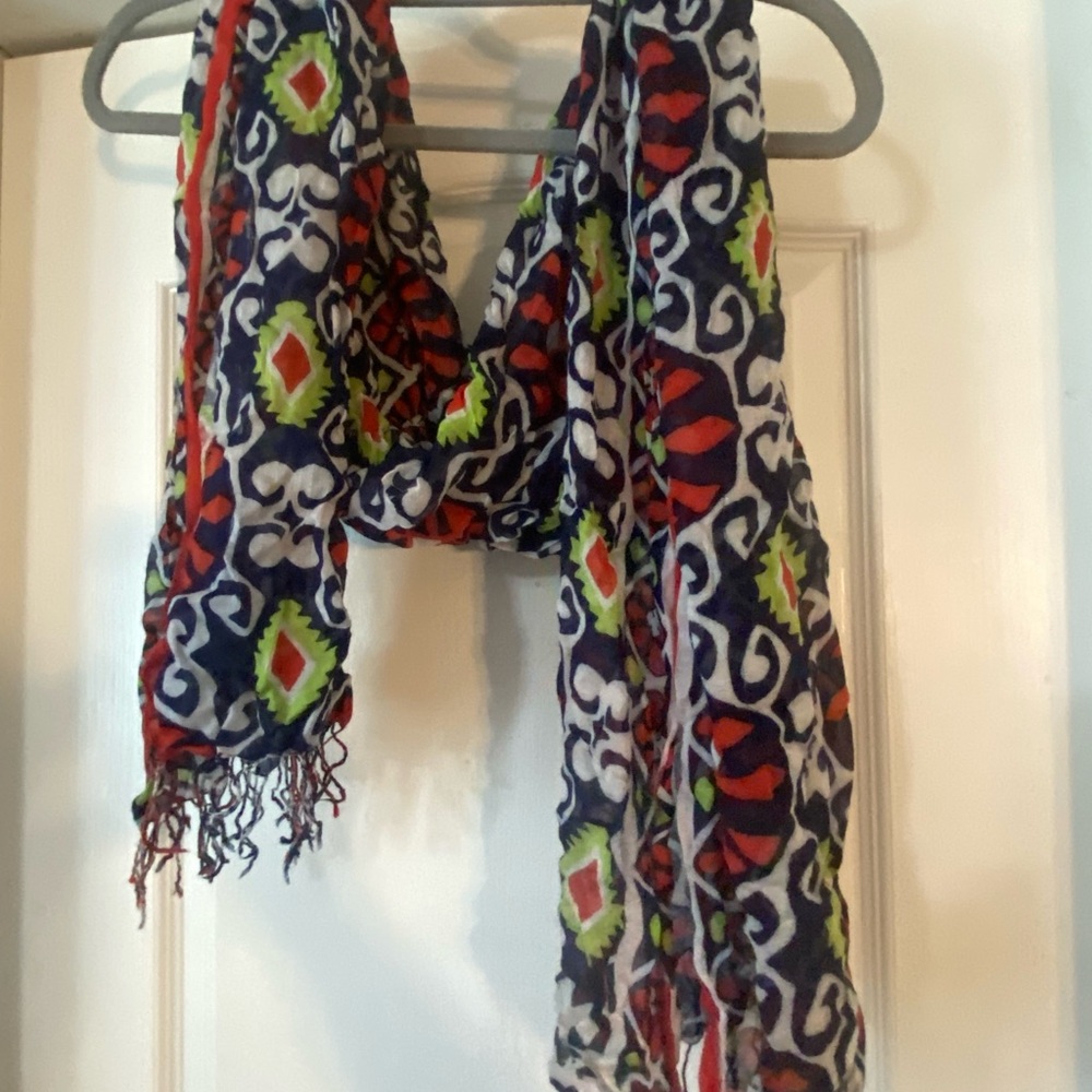 Colorful Patterned Scarf